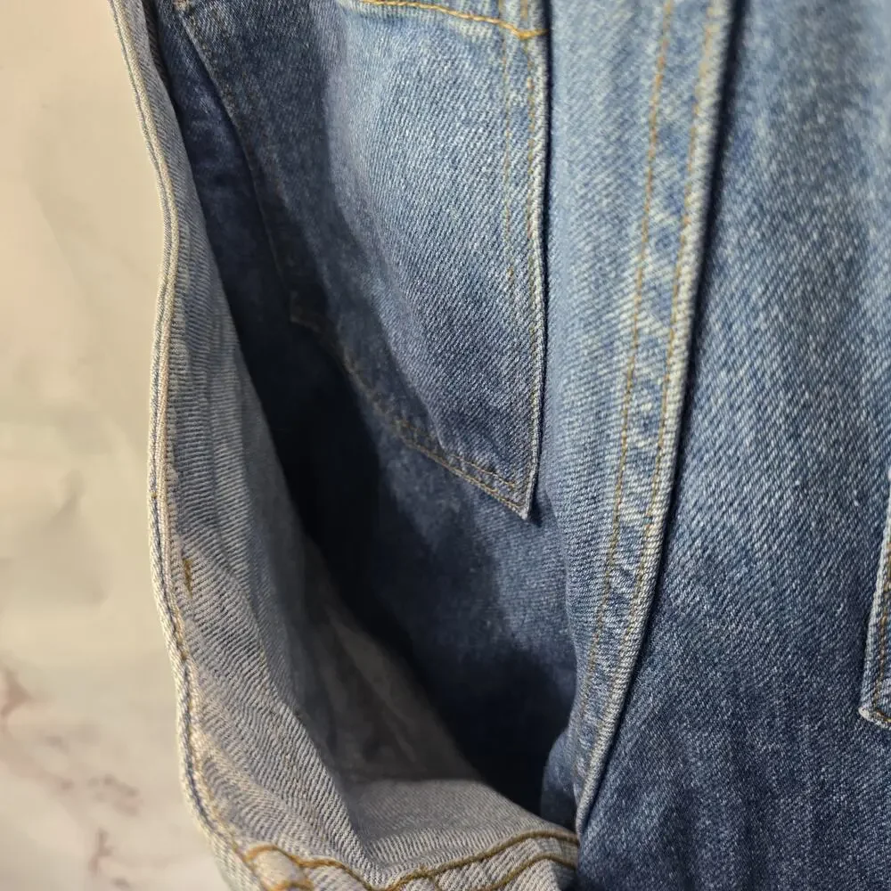 Sagwear Shorts Womens 9 28 Vintage 90s Y2K Jean Denim High ICP Baggy Rare HTF